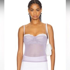 Miaou Enzo Top in Smoke